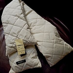 Quilted Goose Down Scarf